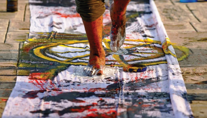 poster image of Whispers of Earths (Performance Art)